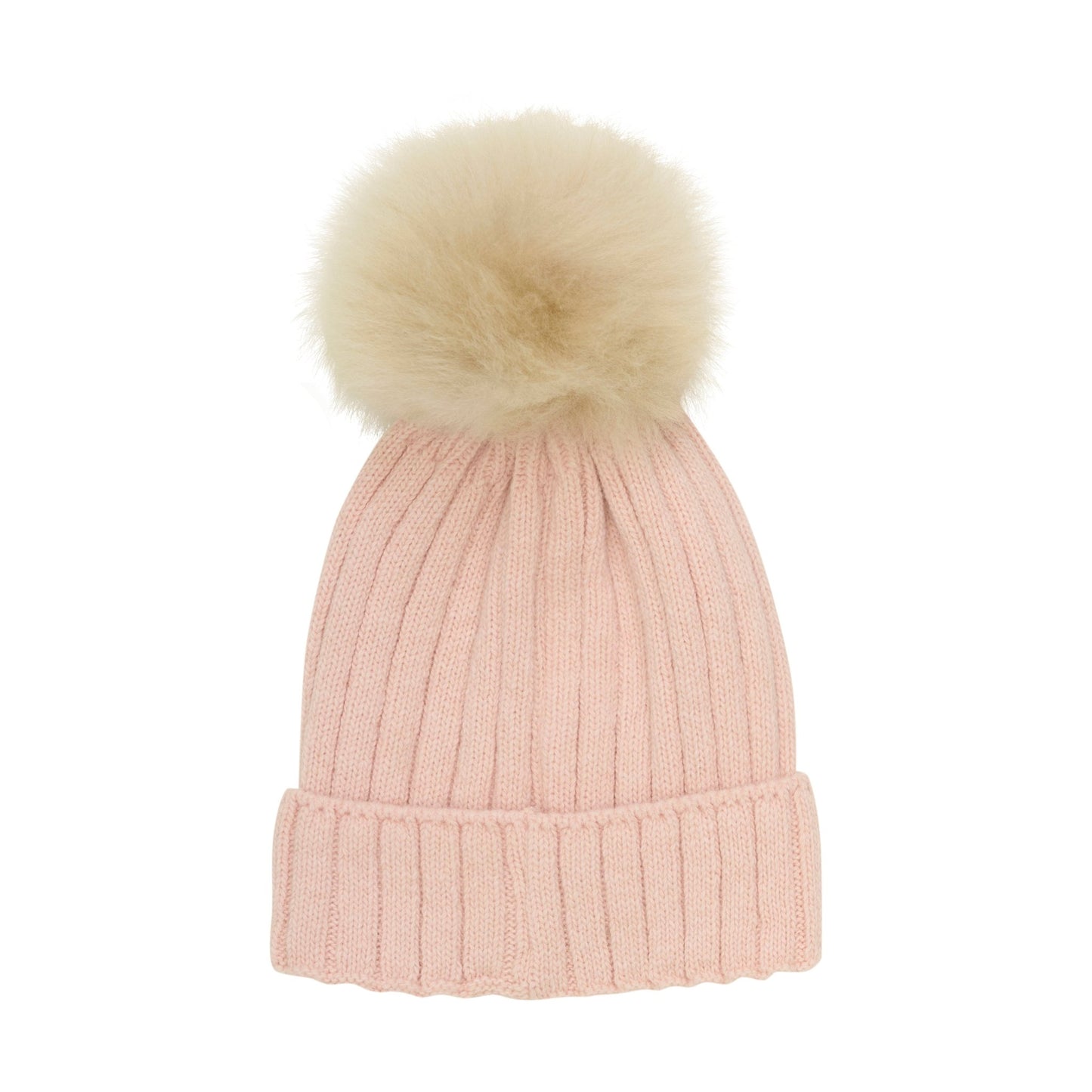 HUTTEliHUT - Hat Knit W. Alpaca Pompom - 460218 - Lille Univers