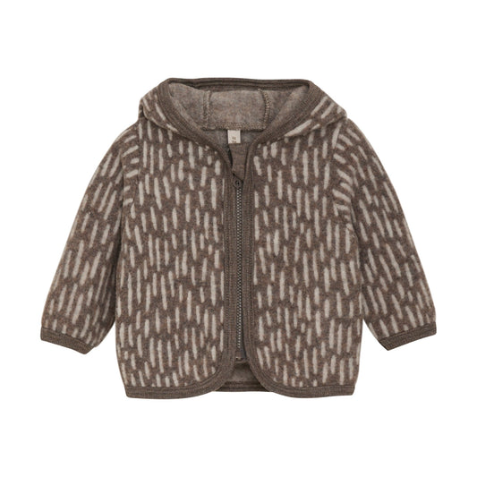 HUTTEliHUT - Jacket Ears Wool Fleece (M) - 480392 - Lille Univers