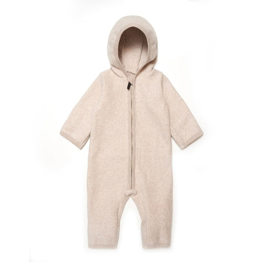 Huttelihut Pram suit cotton fleece Camel - 480128 - 2338 - Lille Univers