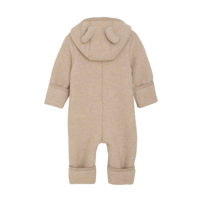 HUTTEliHUT - Pram Suit Ears Wool Fleece - 6488 - Lille Univers