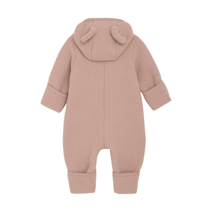 HUTTEliHUT - Pram Suit Ears Wool Fleece - 6488 - Lille Univers