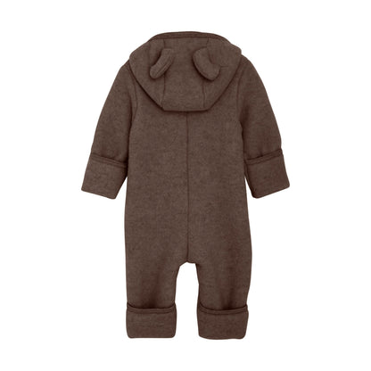 HUTTEliHUT - Pram Suit Ears Wool Fleece (M) - 6489 - Lille Univers