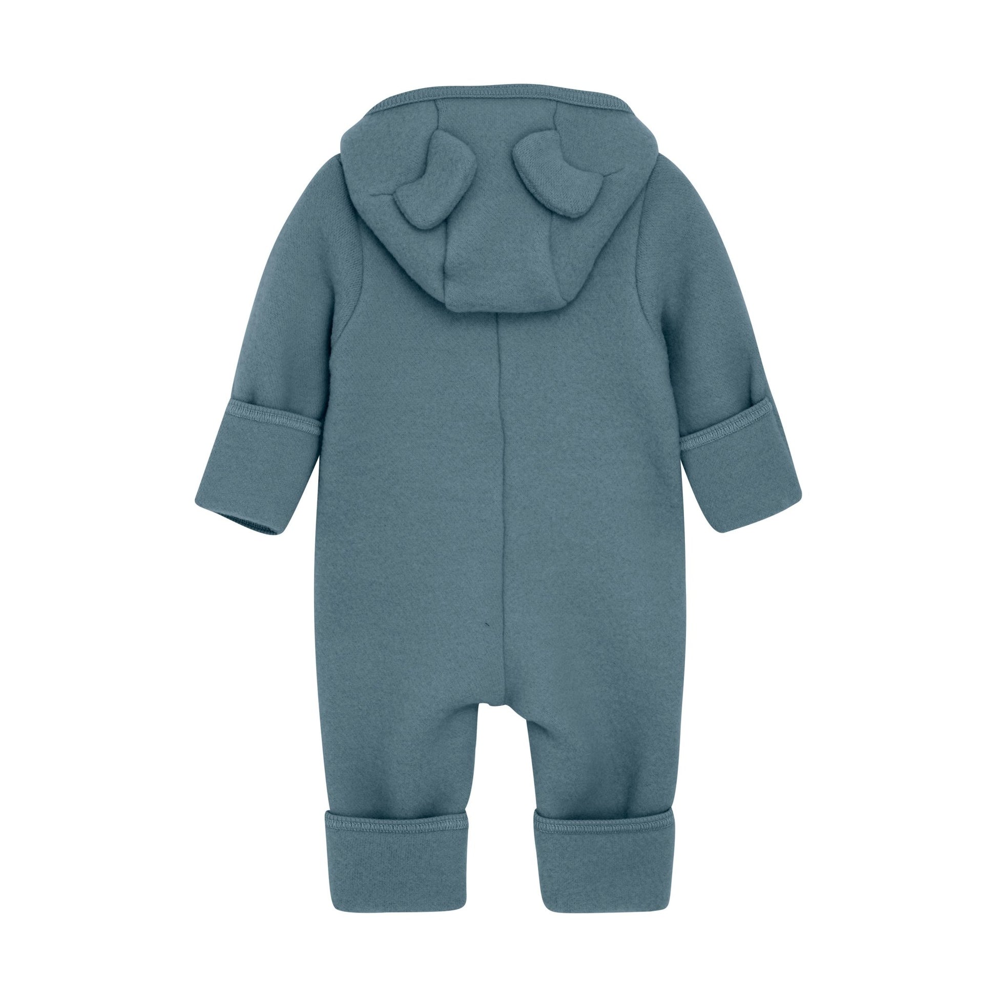 HUTTEliHUT - Pram Suit Ears Wool Fleece (S) - 480370 - Lille Univers