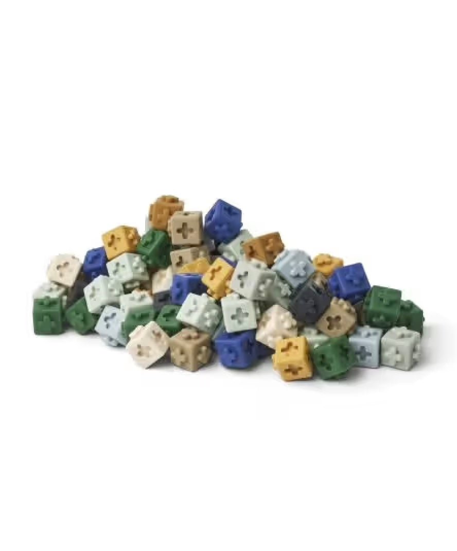 Liewood - Links Building Blocks - 100 Pack - Midnight - LW14995 - Lille Univers