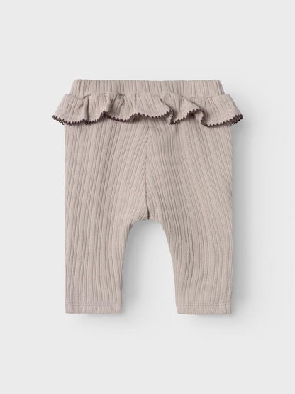 LIL' ATELIER BABY REGULAR FIT TROUSERS - 13233565_Etherea - 1 - Lille Univers