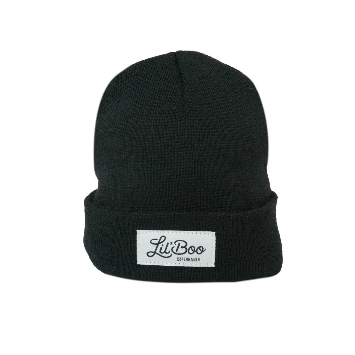 LIL' BOO MERINO WOOL BEANIE – BLACK - 6000041 - 1 - Lille Univers