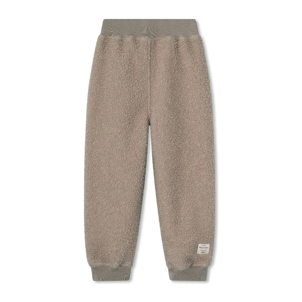 MINI A TRUE MATVALUR teddyfleece pants. GRS - MATVALUR - Lille Univers