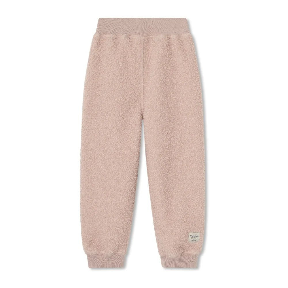 MINI A TRUE MATVALUR teddyfleece pants. GRS - MATVALUR - Lille Univers