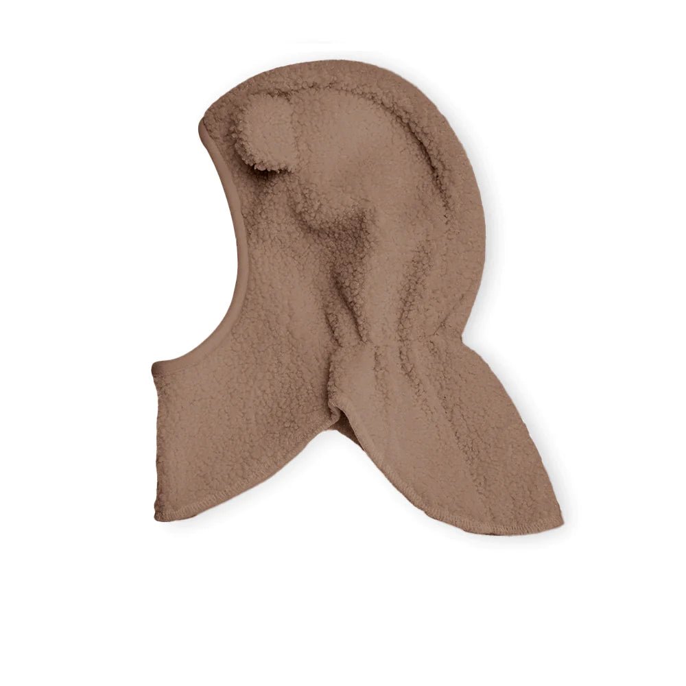MINI A TURE JEFFI ELEFANTHUE BROWNIE HOOD - JEFFI ELEPHANT HOOD_1601 BROWNIE - Lille Univers