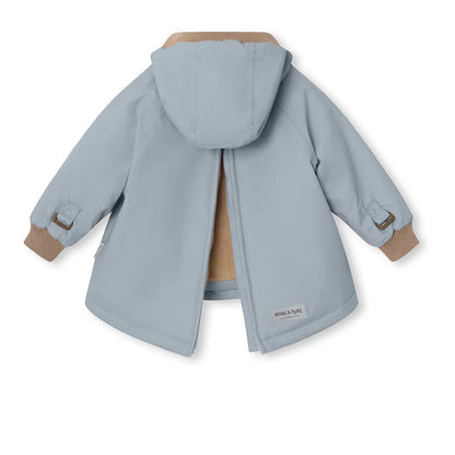 MINI A TURE MATBABYWEN fleece lined winter anorak. GRS Citadel blue - 1243167700_Citadel blue - 1 - Lille Univers