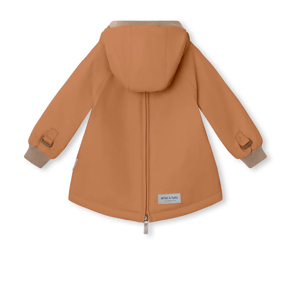 MINI A TURE MATBABYWEN fleece lined winter anorak. GRS Pecan brown - 1243167700_Pecan brown - 1 - Lille Univers