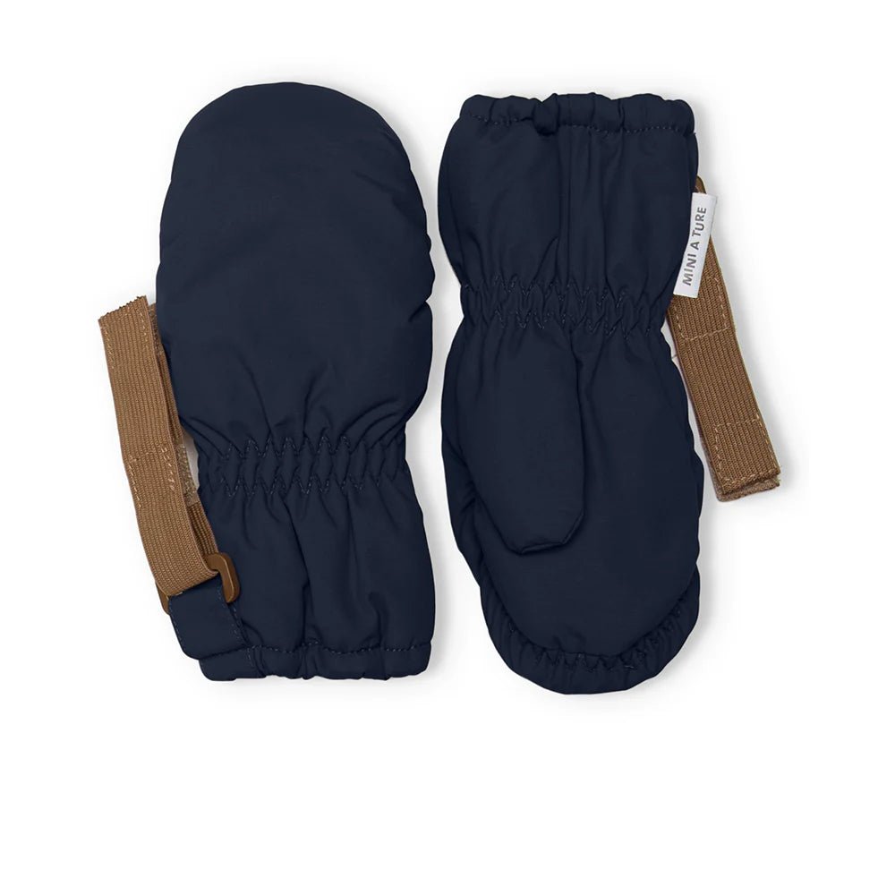 MINI A TURE MATCORDT fleece lined gloves - 1243164700 - Lille Univers