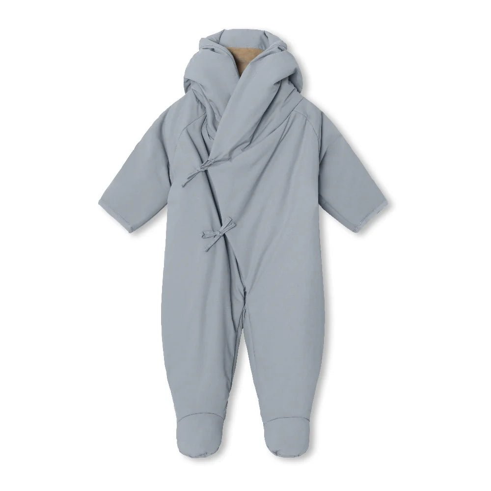 MINI A TURE MATFIANNA fleece lined winter pramsuit. GRS - 1243168700_Citadel blue - 1 - Lille Univers