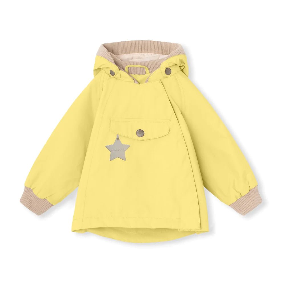 MINI A TURE MATWAI spring jacket. GRS Muted lime - MATWAI_Spring2325 - Lille Univers