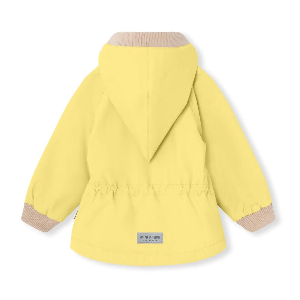 MINI A TURE MATWAI spring jacket. GRS Muted lime - MATWAI_Spring2325 - Lille Univers