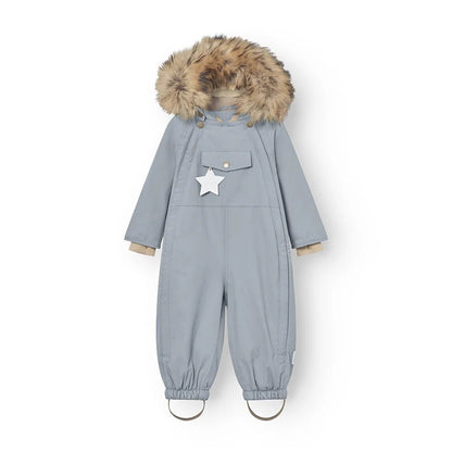 MINI A TURE MATWISTI fleece lined snowsuit fur. GRS - MATWISTI - 1 - Lille Univers