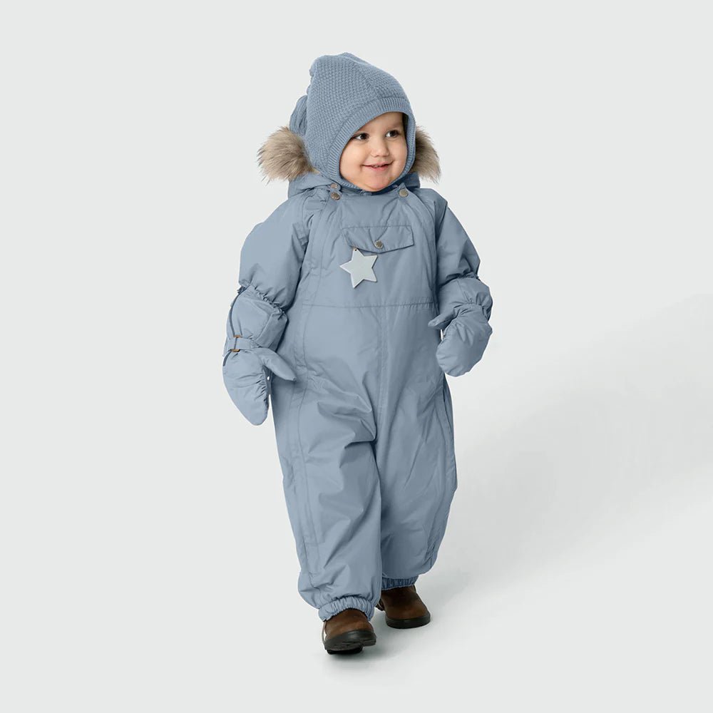 MINI A TURE MATWISTI fleece lined snowsuit fur. GRS - MATWISTI - 1 - Lille Univers