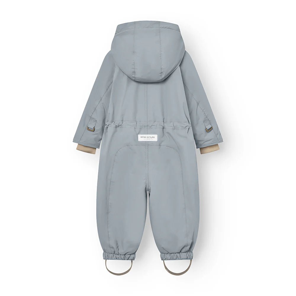 MINI A TURE MATWISTI fleece lined snowsuit. GRS - MATWISTI_Citadel blue - 1 - Lille Univers