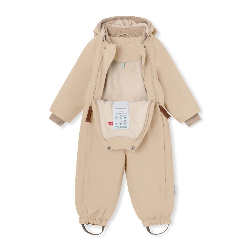 MINI A TURE MATWISTO fleece lined spring overall. GRS Sesame - MATWISTO1200 - Lille Univers
