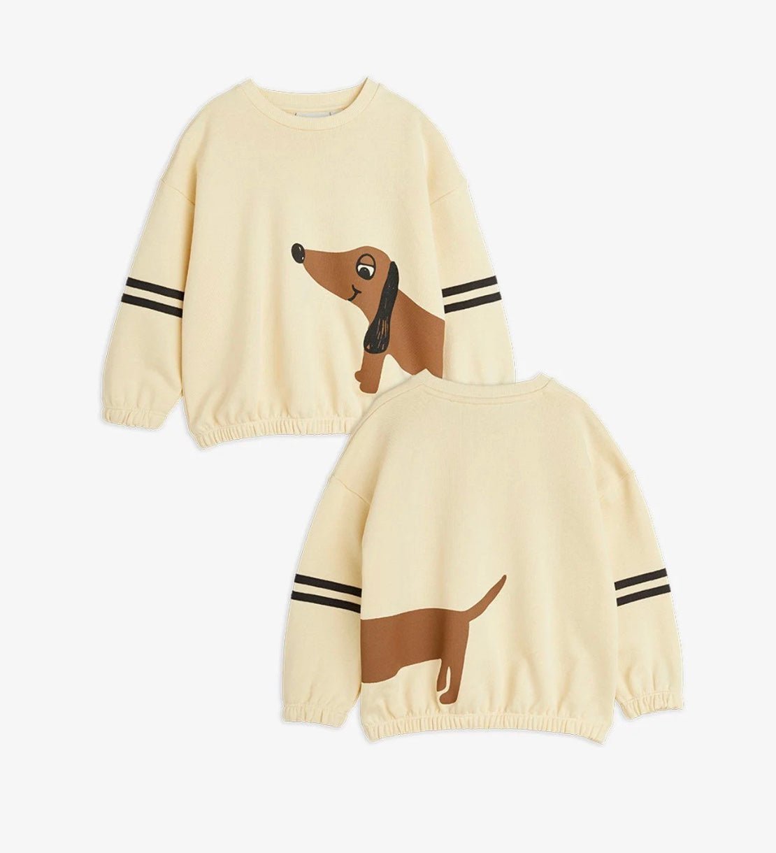 MINI RODINI Dog Stripes Sweatshirt - Lille Univers