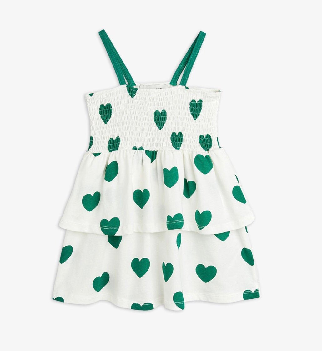 MINI RODINI Hearts Smock Dress - Lille Univers