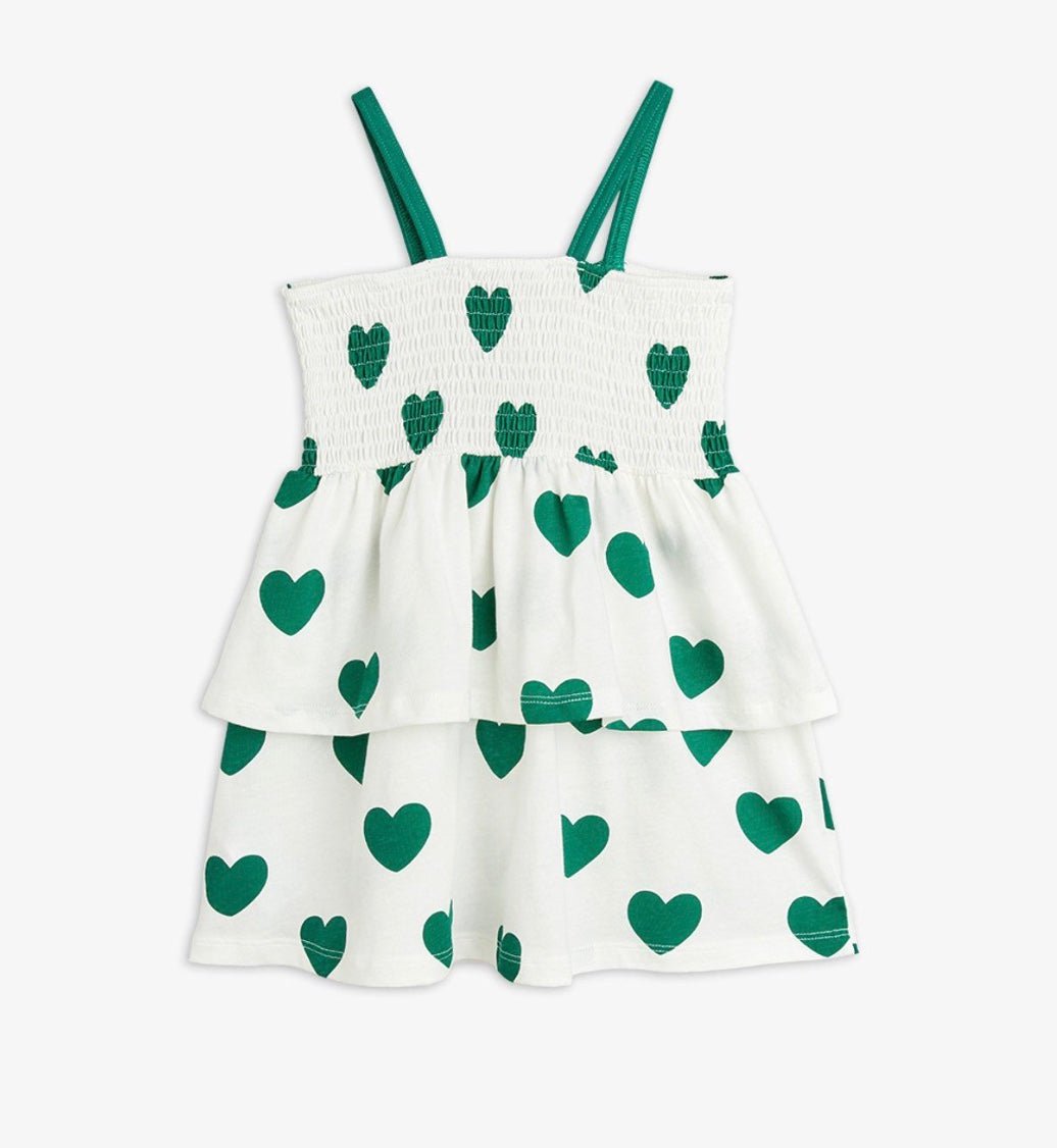 MINI RODINI Hearts Smock Dress - Lille Univers