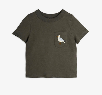 MINI RODINI Seagull pocket T-shirt - Lille Univers