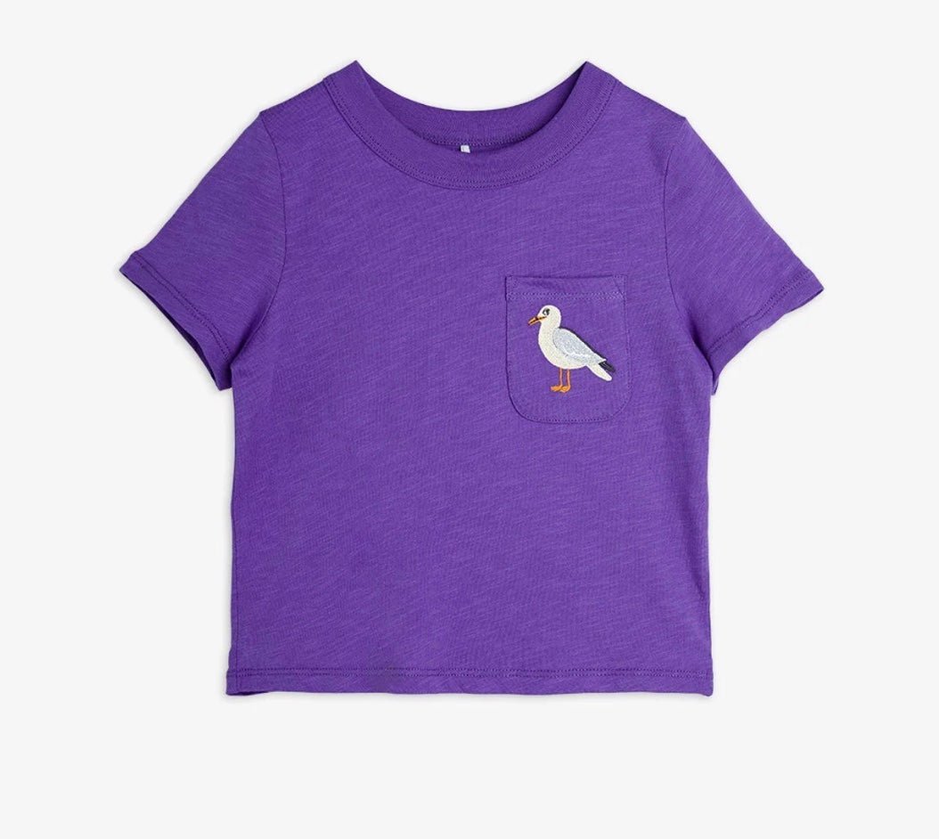 MINI RODINI Seagull pocket T-shirt - Lille Univers