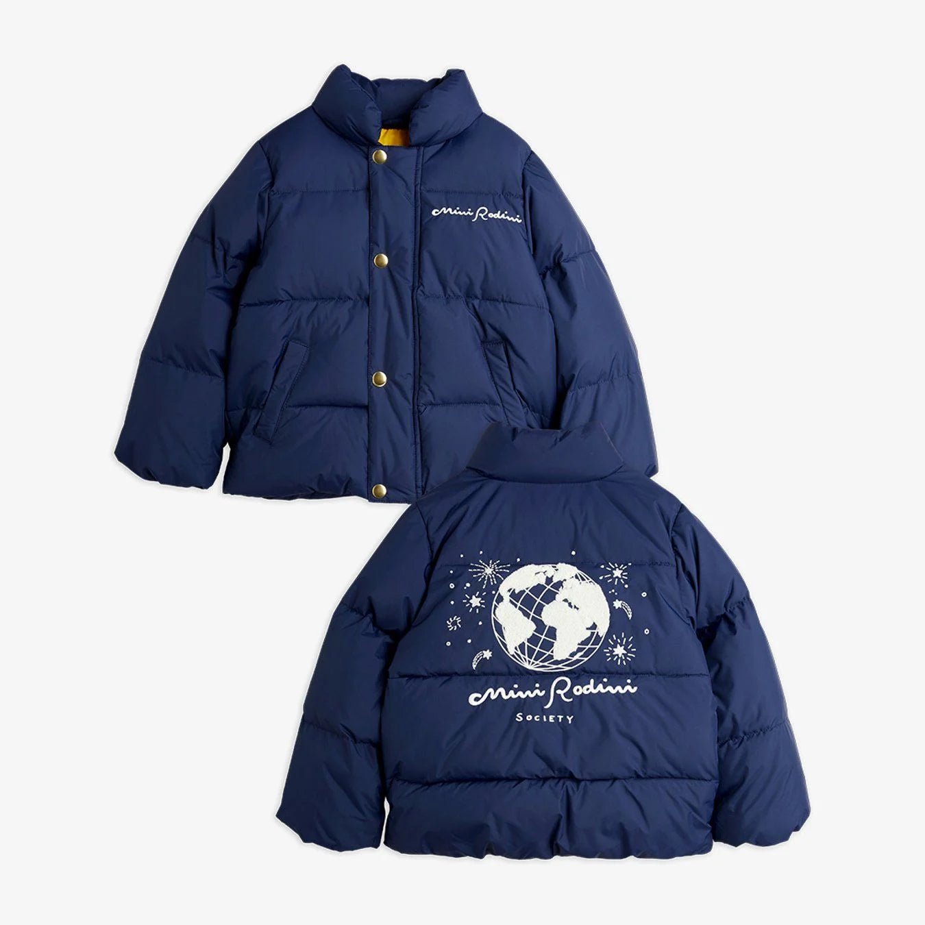 MINI RODINI SOCIETY PUFFER JACKET - Lille Univers