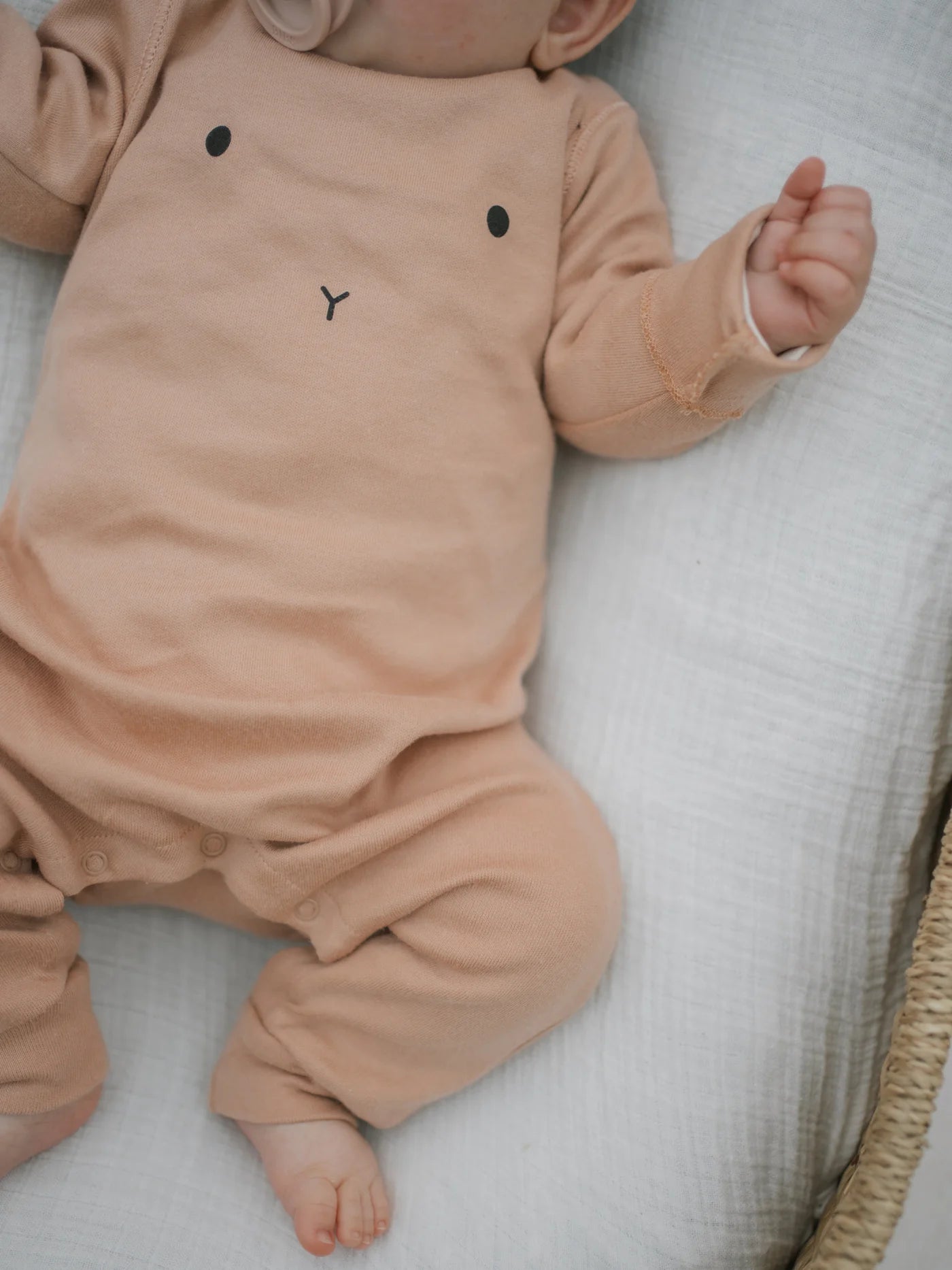 Organic Zoo Clay BUNNY Playsuit - CBBU - 1 - Lille Univers