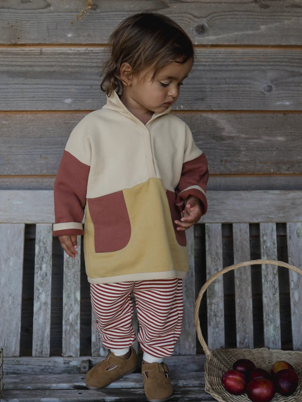 Organic Zoo Colour Block Sweater - 15CBKS - 1 - Lille Univers