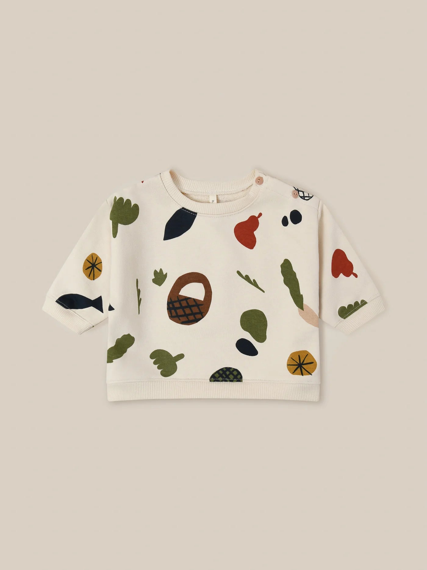 Organic Zoo Farmers Market Sweatshirt - 15FMBSOZ - 1 - Lille Univers