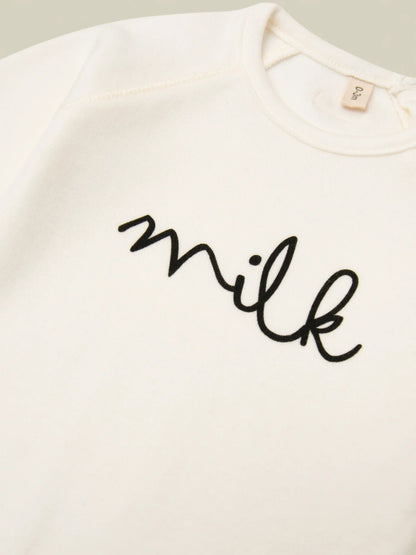 Organic Zoo Natural MILK Bodysuit - NBMK - 1 - Lille Univers