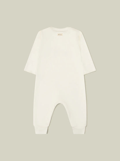 Organic Zoo Natural MILK Playsuit - NPLMK - 1 - Lille Univers