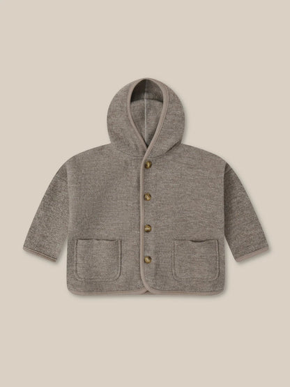 Organic Zoo Oatmeal Wool Jacket - 15OWJ - 1 - Lille Univers