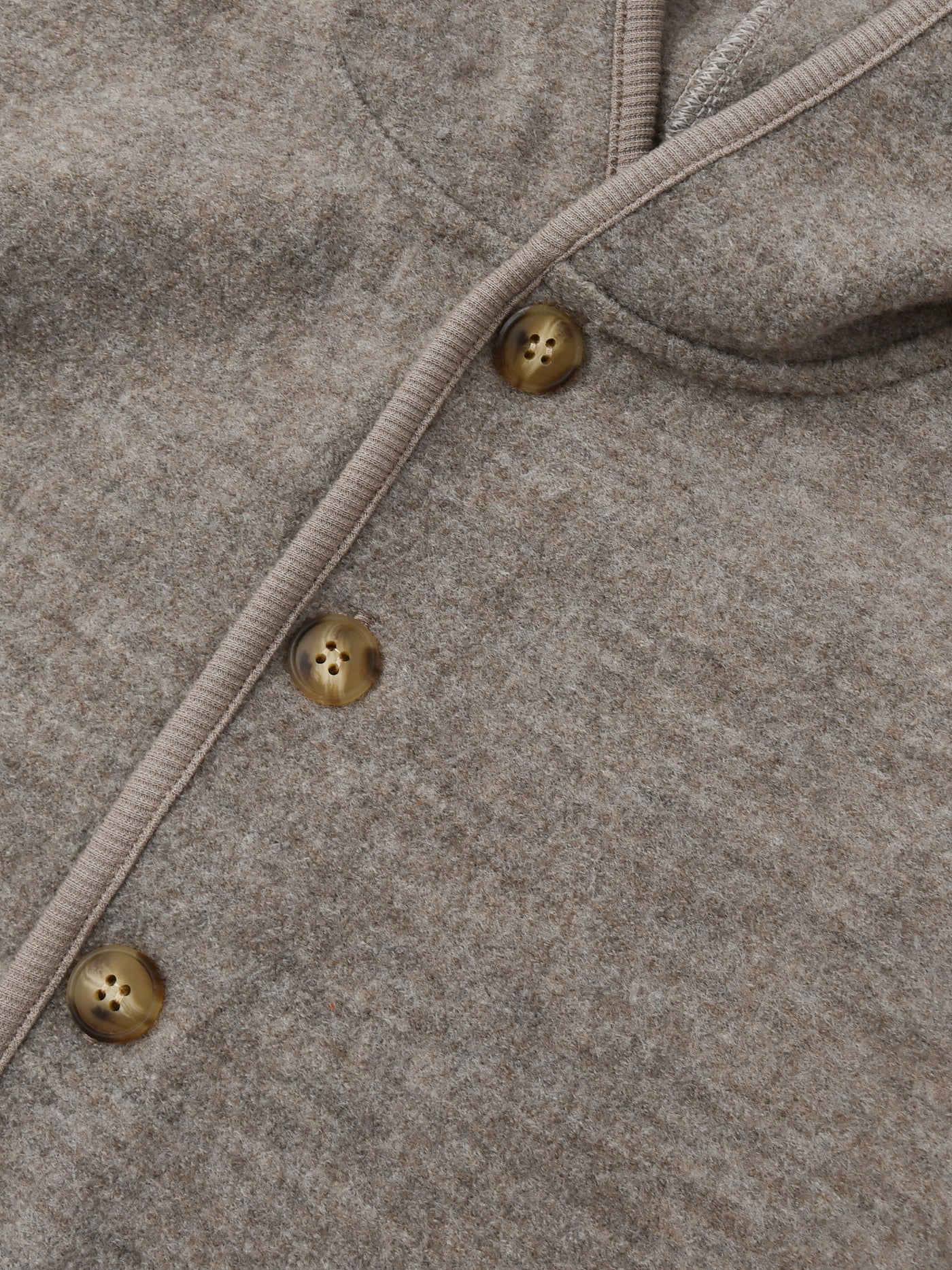 Organic Zoo Oatmeal Wool Jacket - 15OWJ - 1 - Lille Univers