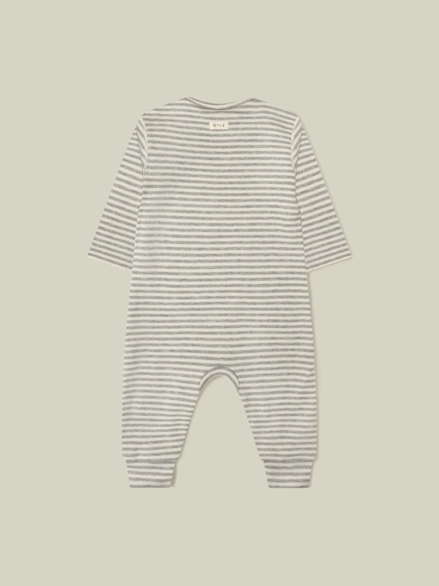 Organic Zoo Stripy BUNNY Playsuit - SPLBU - 1 - Lille Univers