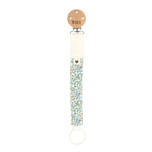 BIBS x LIBERTY Pacifier Clip - Eloise Ivory-942111216 - Lille Univers