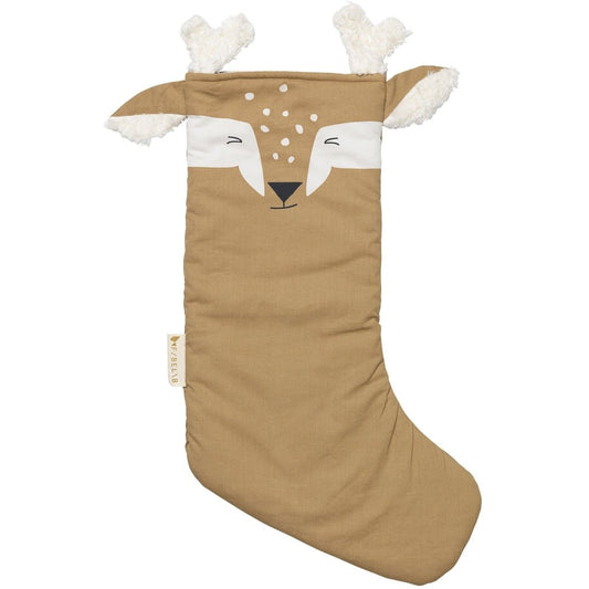 Fabelab CHRISTMAS STOCKING DEER - CARAMEL- - Lille Univers