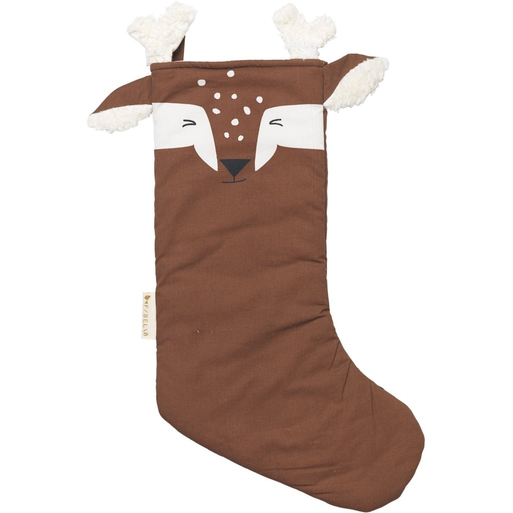 Fabelab CHRISTMAS STOCKING DEER - CHESTNUT- - Lille Univers