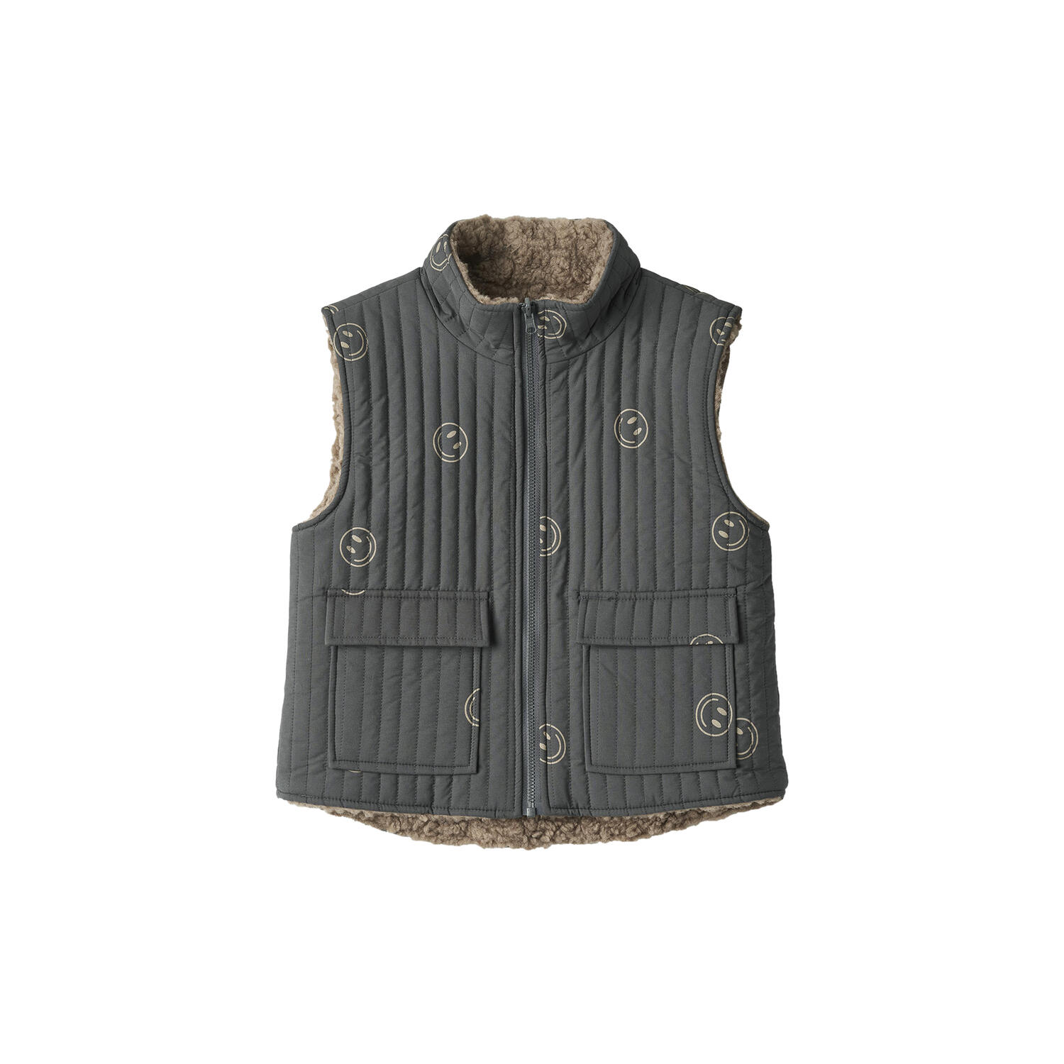 Fliink WOW TURNABLE WAISTCOAT - MAGNET AOP-WOW TURNABLE - Lille Univers