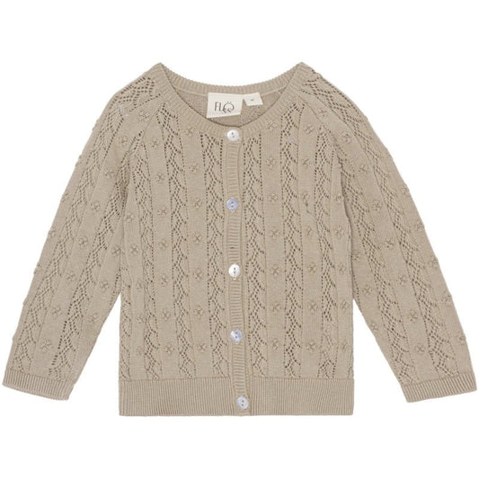 FLOESS ELLIE CARDIGAN - CHESTNUT-F1016088 - Lille Univers
