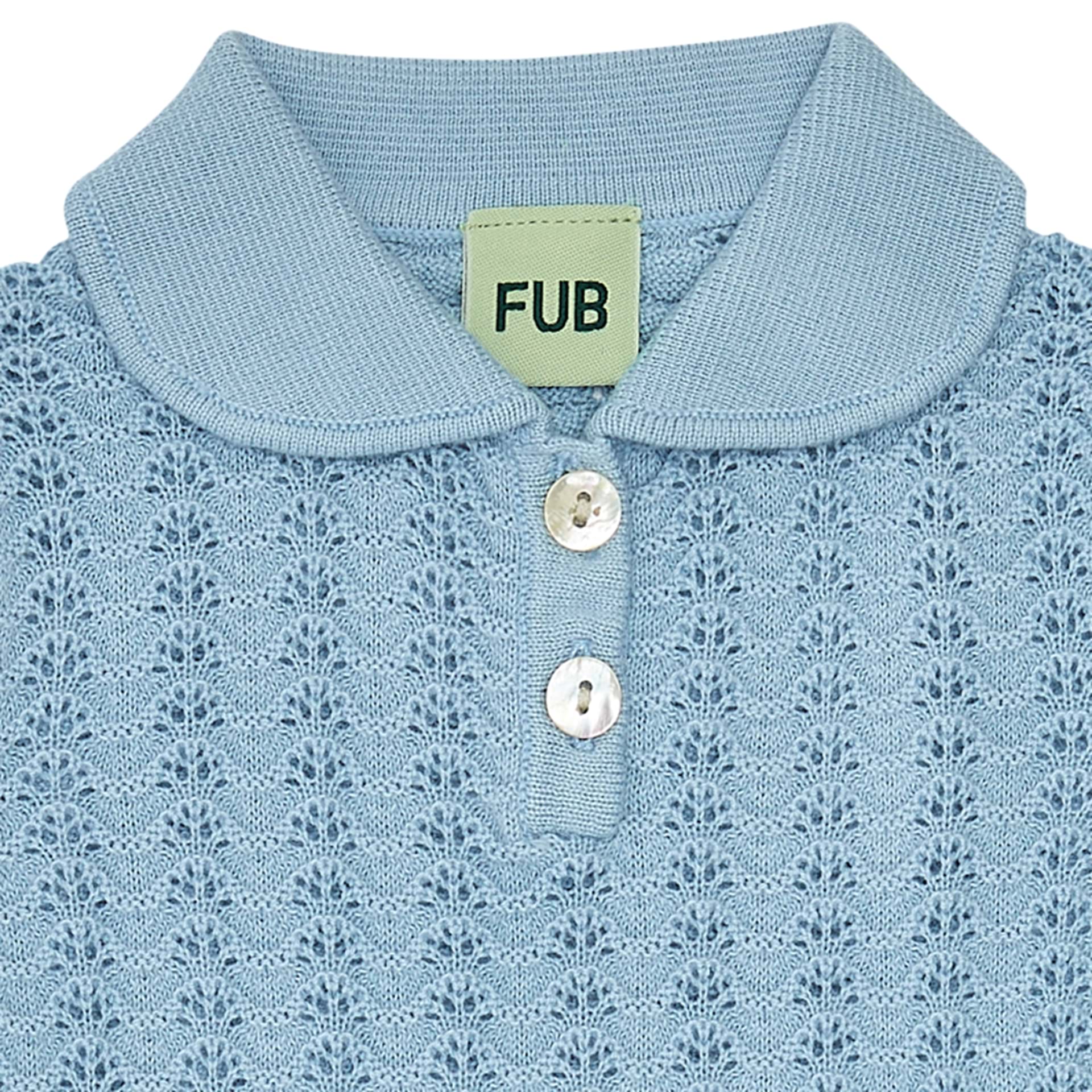 Fub Baby Dress, glacier - 5723ss - glacier - Lille Univers