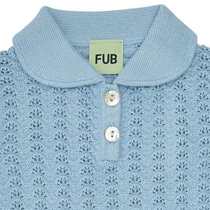 Fub Baby Dress, glacier - 5723ss - glacier - Lille Univers