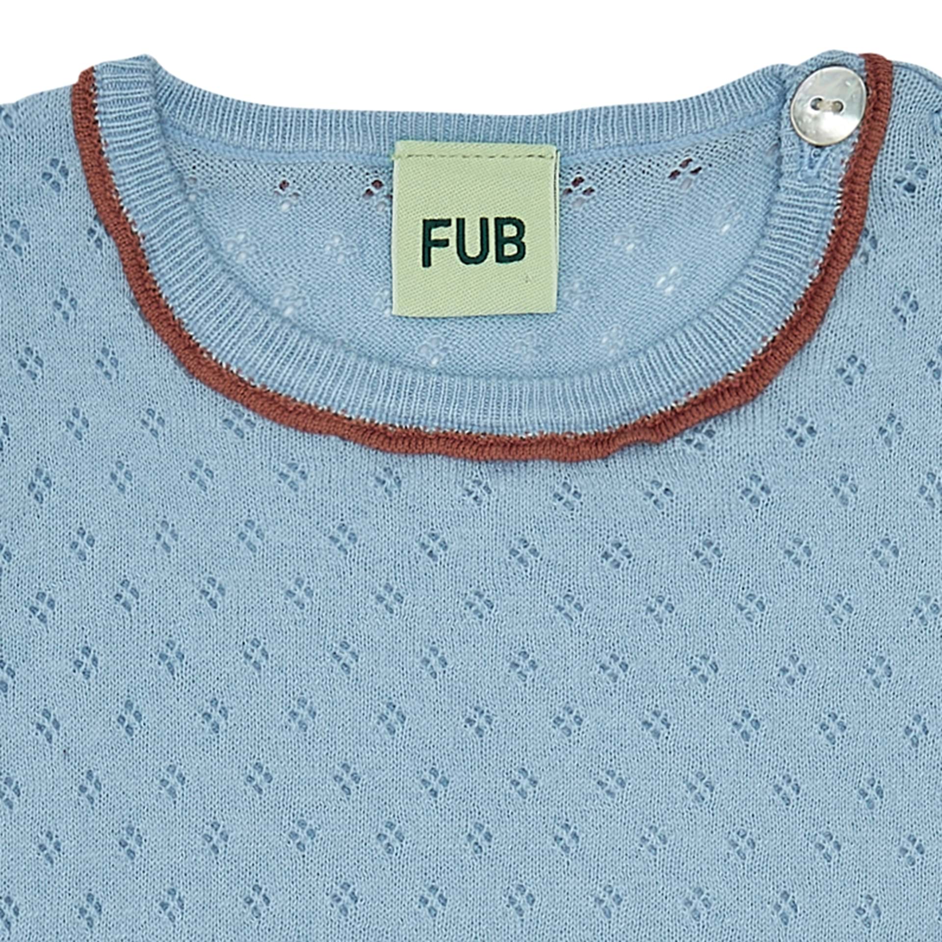 Fub Baby Pointelle Body, glacier-4523SS-glacier - Lille Univers