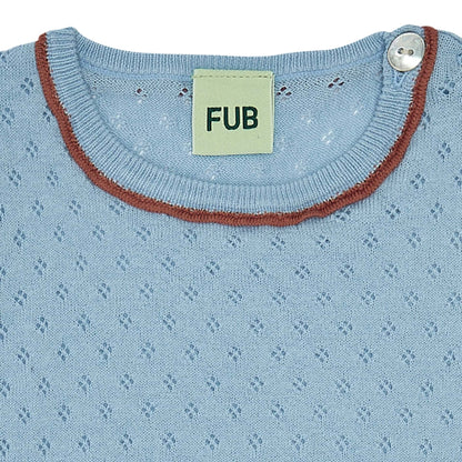 Fub Baby Pointelle Body, glacier-4523SS-glacier - Lille Univers