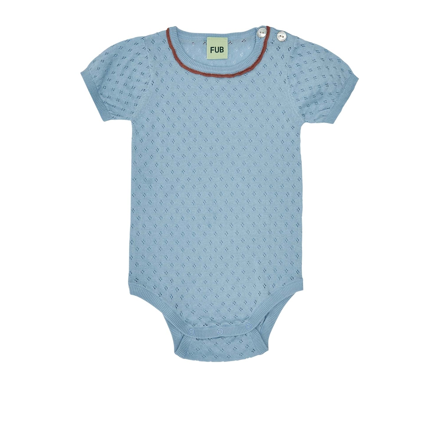Fub Baby Pointelle Body, glacier-4523SS-glacier - Lille Univers