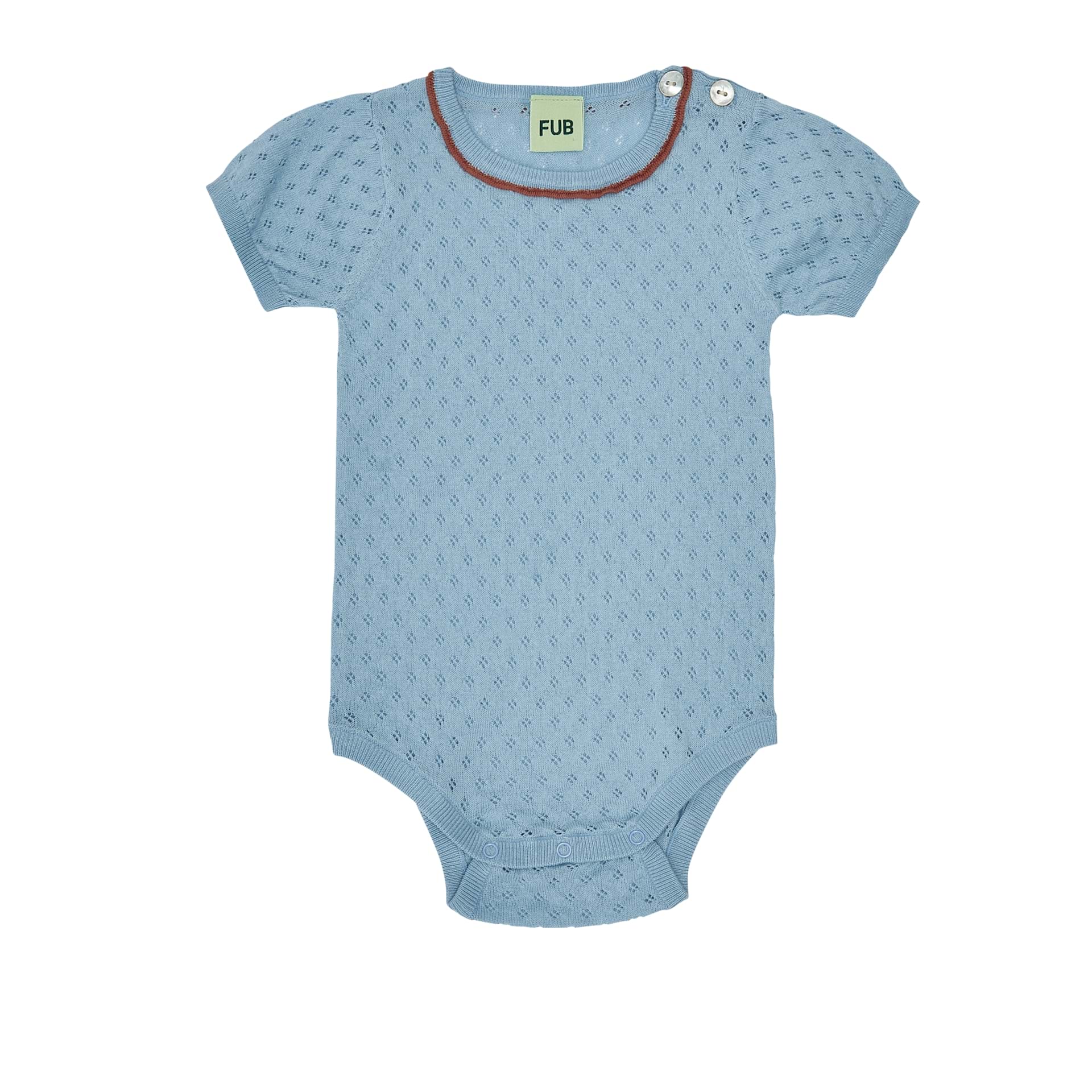 Fub Baby Pointelle Body, glacier-4523SS-glacier - Lille Univers