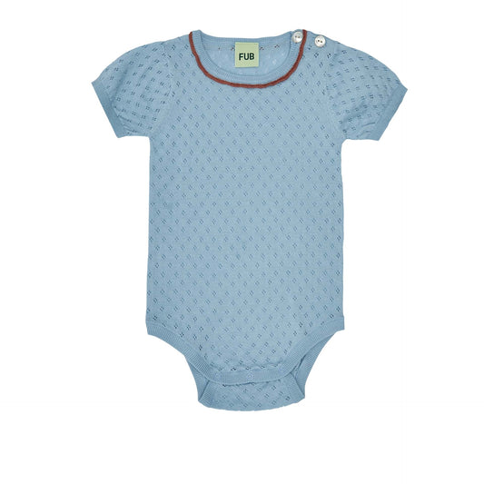 Fub Baby Pointelle Body, glacier-4523SS-glacier - Lille Univers