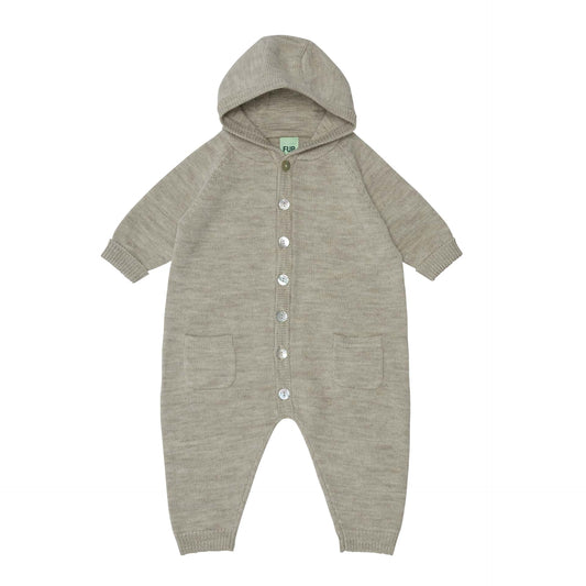 Fub Baby Suit, light beige melange-6623aw - Lille Univers